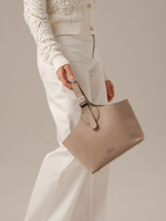 Замшевая сумка DBR Provence 31398 ваниль