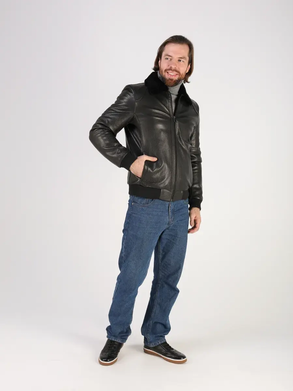 Дубленка натуральная куртка зимняя кожаная