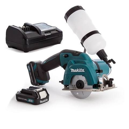 Аккумуляторная алмазная пила по плитке и стеклу Makita CC301DWAE