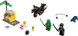 LEGO Ninja Turtles: Побег на мотоцикле Караи 79118 — Karai Bike Escape — Лего Черепашки-ниндзя мутанты