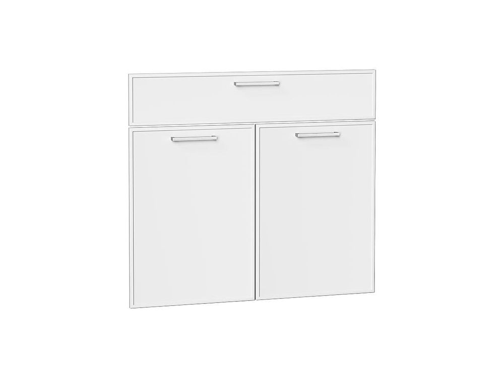 Комплект фасадов Квадро для каркаса Ф-51М Н801М