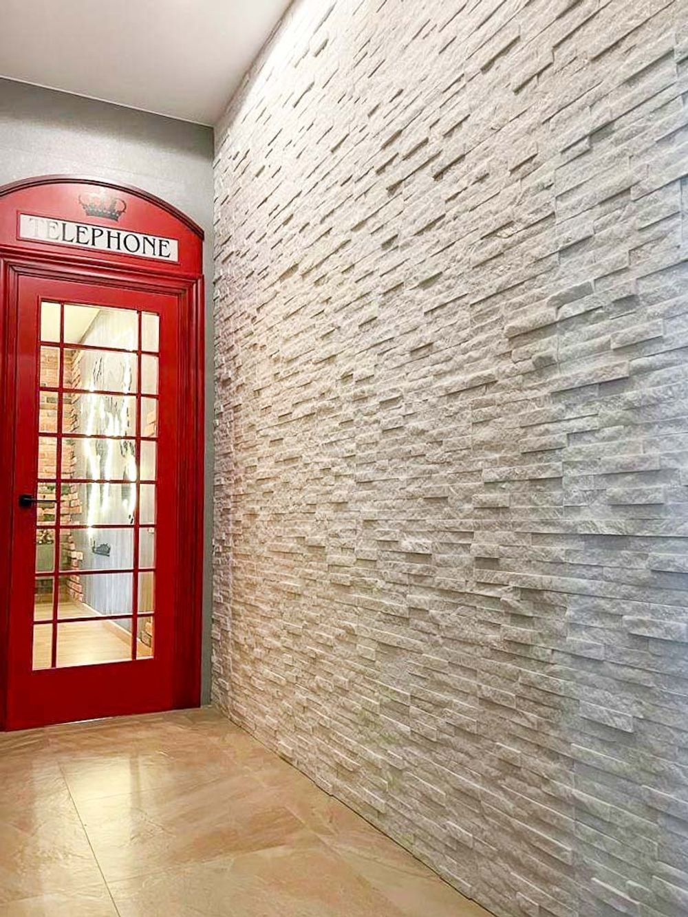 Натуральный камень Кварцит белый Pharaon 150x600x10-20 Классик