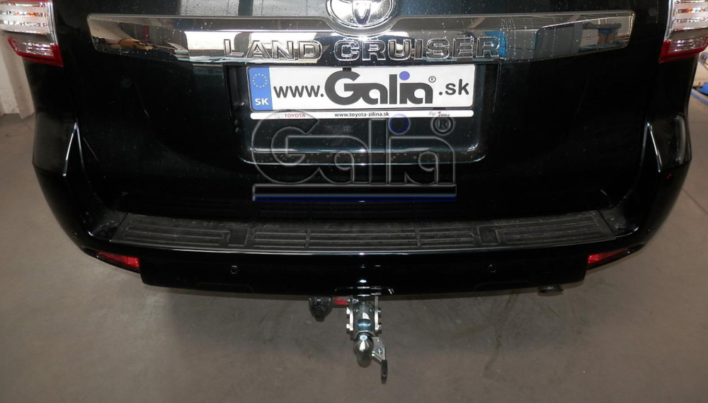 Фаркоп оцинкованный Galia T065C для Toyota Land Cruiser Prado 2003-2009, 2009-, Lexus GX 470 2003-2009, GX 460 2009-(паспорт и сертификат в комплекте)(без электрики)