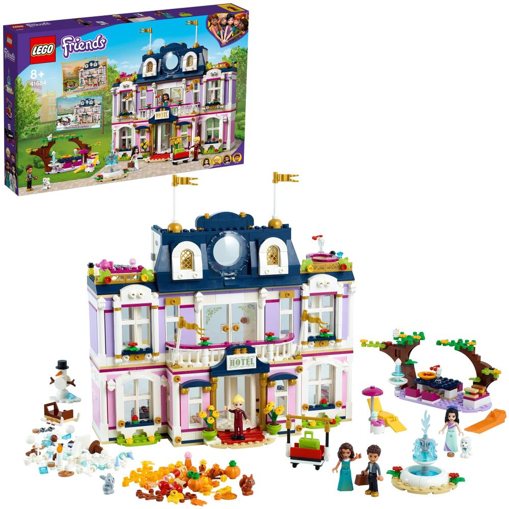 Конструктор LEGO Friends 41684 Гранд-отель Хартлейк Сити