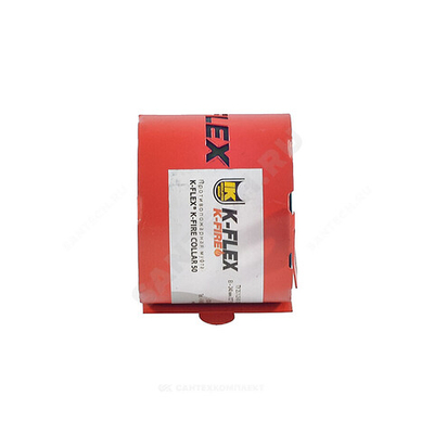 Муфта противопожарная сталь оц Дн 50 для труб K-Fire Collar красная K-flex R85CFGS00050