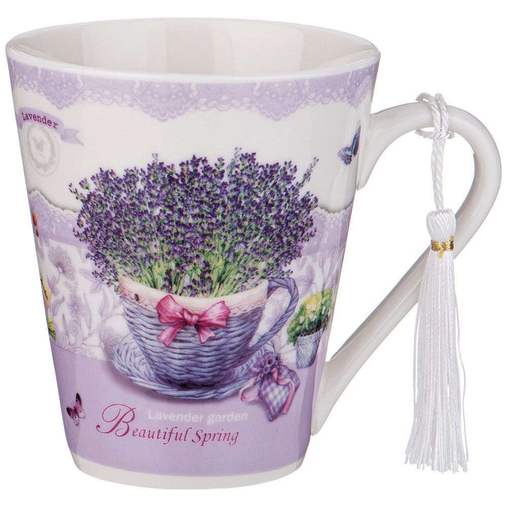 КРУЖКА LEFARD ЛАВАНДОВАЯ ВЕСНА 340 МЛ