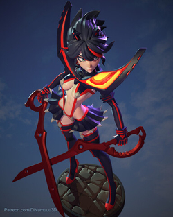 Рюко Матой Убей или умри Фигурка NSFW Ryuuko Matoi Kill la Kill