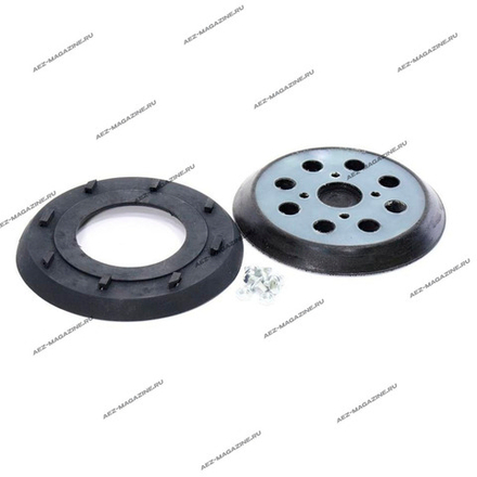 Подошва для ЭШМ AEG EX 125E d-125мм, 28мм между центрами креп. отверстий (аналог 4932352870)