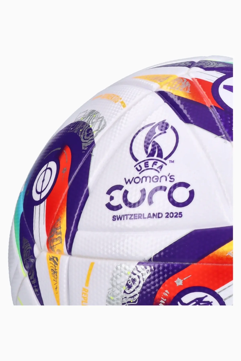 Футбольный мяч adidas Women's EURO 2025 League размер 5 - белый