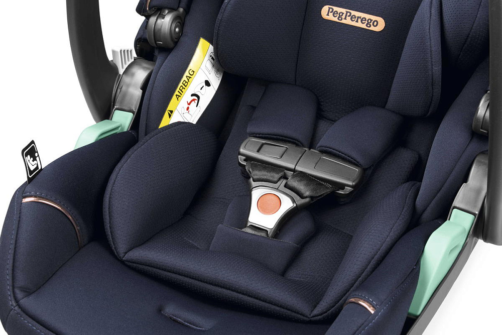 Коляска 3 в 1 Peg Perego Veloce TC Belvedere Lounge Blue Shine