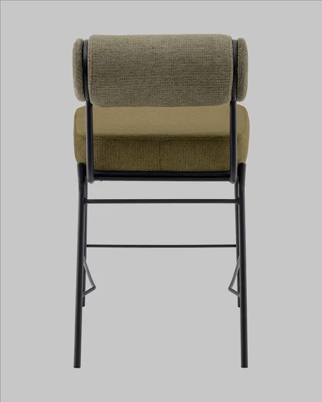 Полубарный стул Roller зелёный