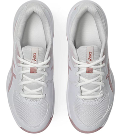 Детские теннисные кроссовки Asics Gel-Game GS - white/morganite