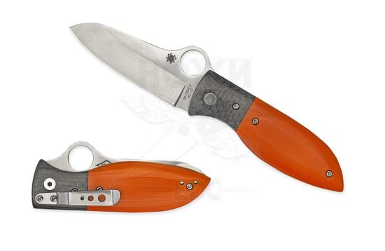 Складной нож Spyderco Firefly C184GPOR c клинком из стали VG-10, рукоять G10