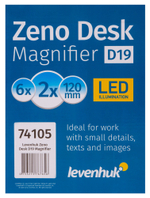 Лупа настольная Levenhuk Zeno Desk D19