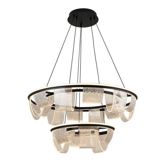 Подвесной cветильник LED4U L7706-800-460 BK