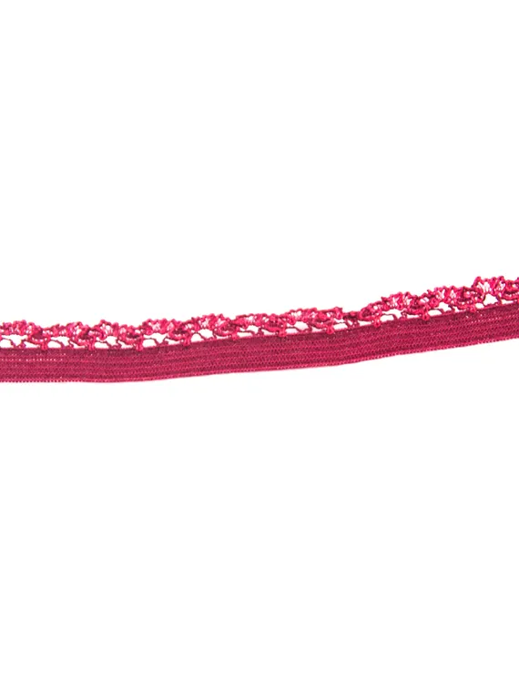 Бордо 51 Резинка ажурная 11 мм, Греция