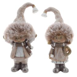 GAEM Фигурка декоративная "Дети", L6 W5 H13 см, 2в.