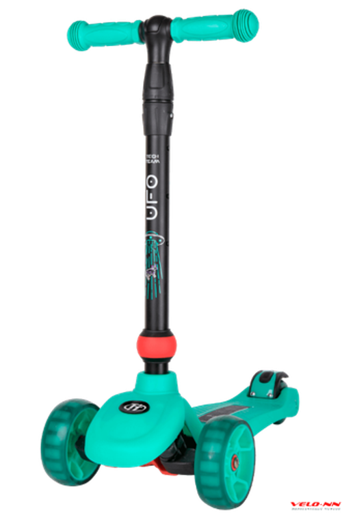 Самокат Tech Team  Ufo зеленый