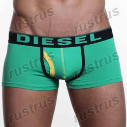 Мужские трусы хипсы зеленые DIESEL zDIS0058