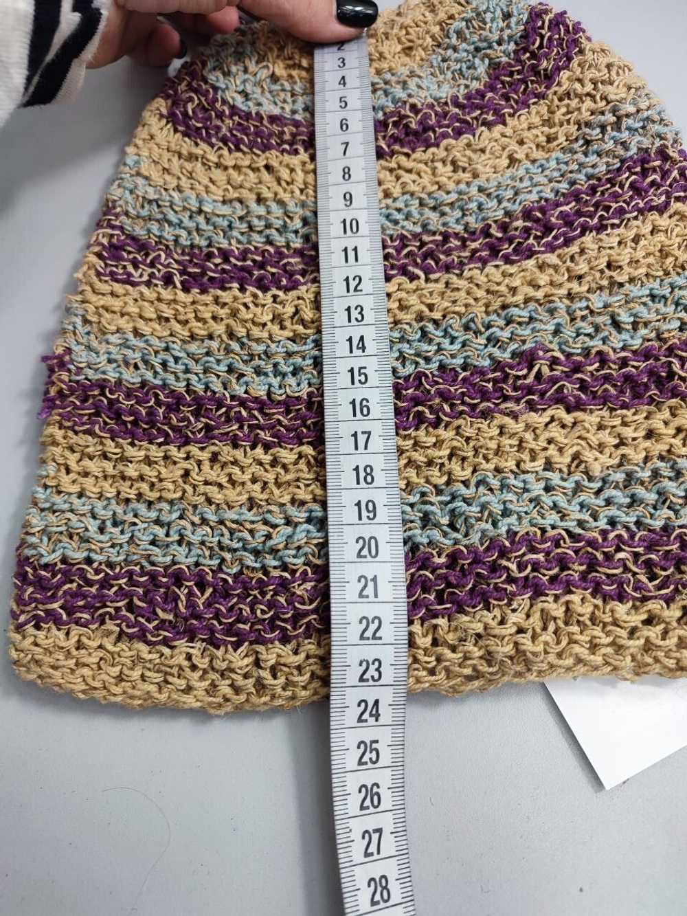 Шапка полосатая