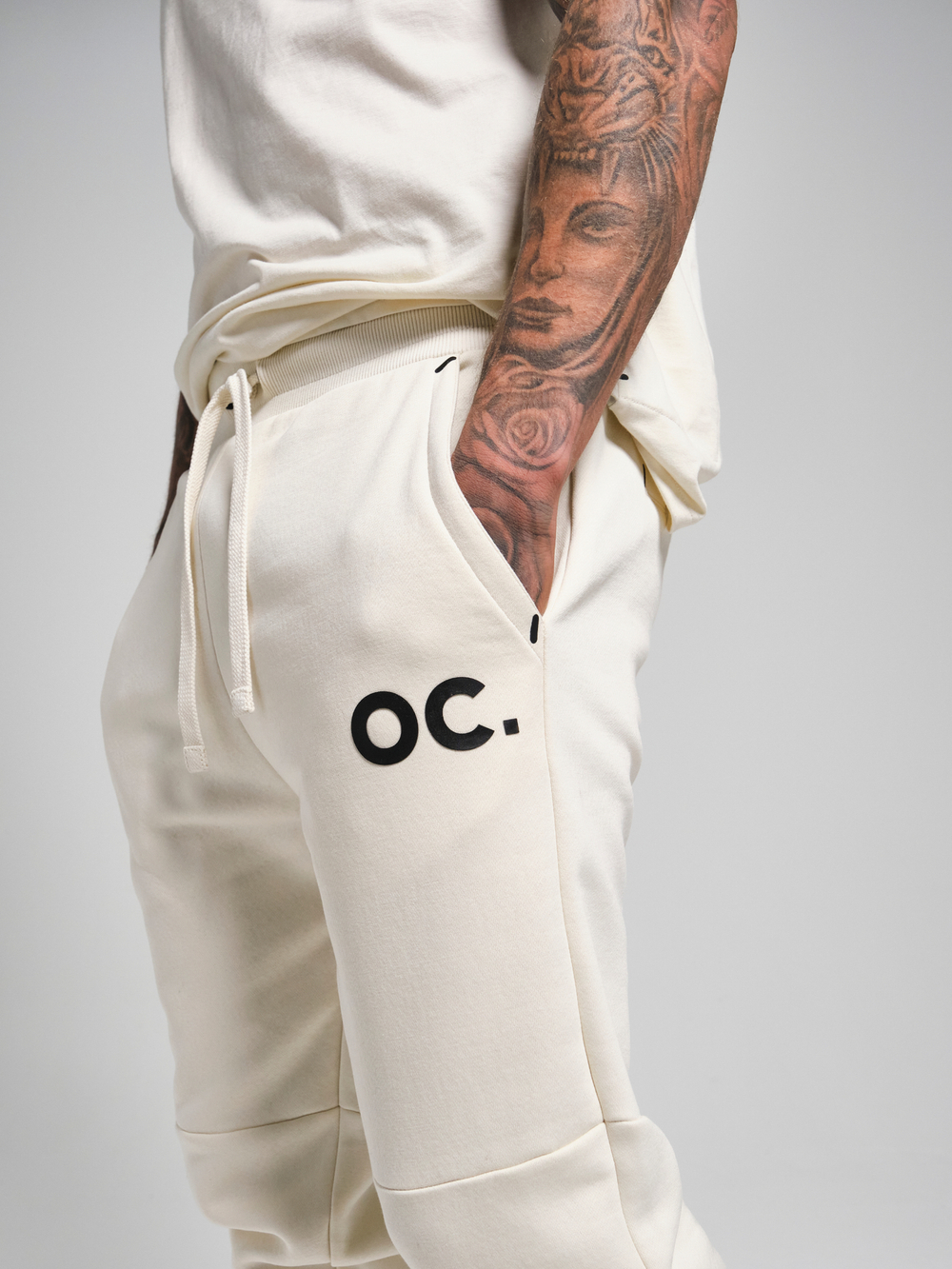 Спортивные штаны мужские ORIGINAL CREATOR JOGGERS, Молочный