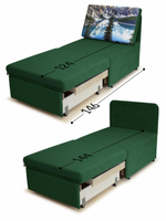 Кресло-кровать "Миник" 70 см, купон Пейзаж