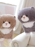 Мягкая игрушка кот пушистый 35 см
