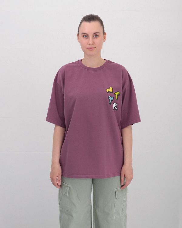 Футболка NTTR Climb Being Сиреневая - фото 1