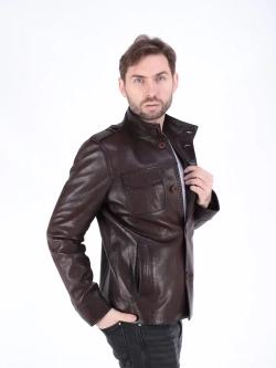 Куртка мужская  из натуральной кожи