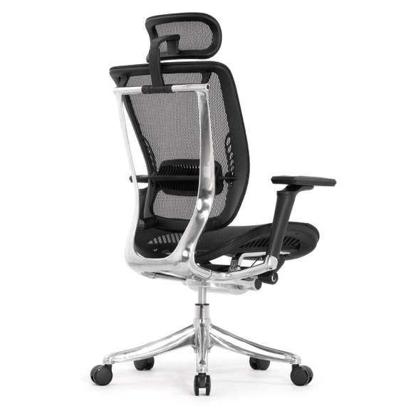 Кресло EXPERT 2 SPRING HSPM 01 (подлокотник 6D(360),сетка черная / каркас черный)