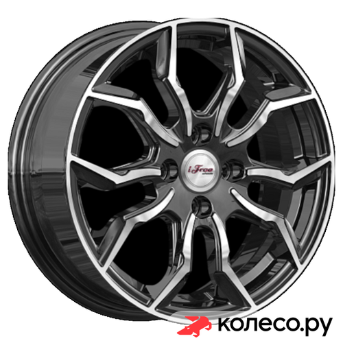 Бохо 6x15/4*100 D60.1 ET45 Блэк-джек