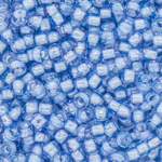Японский бисер TOHO Round 8/0 (№933), окрашенный изнутри прозрачный