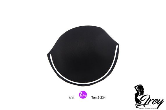 Чашки спейсер балконет СМ-24, 80В-85А-75С-70D, черный 170