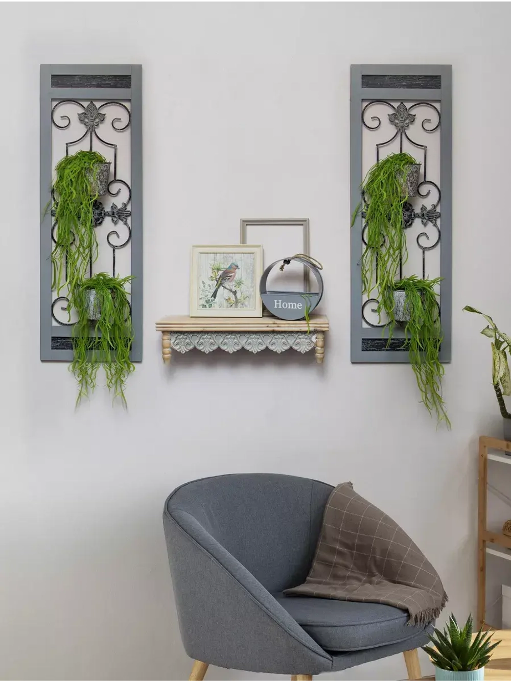 Полка настенная навесная