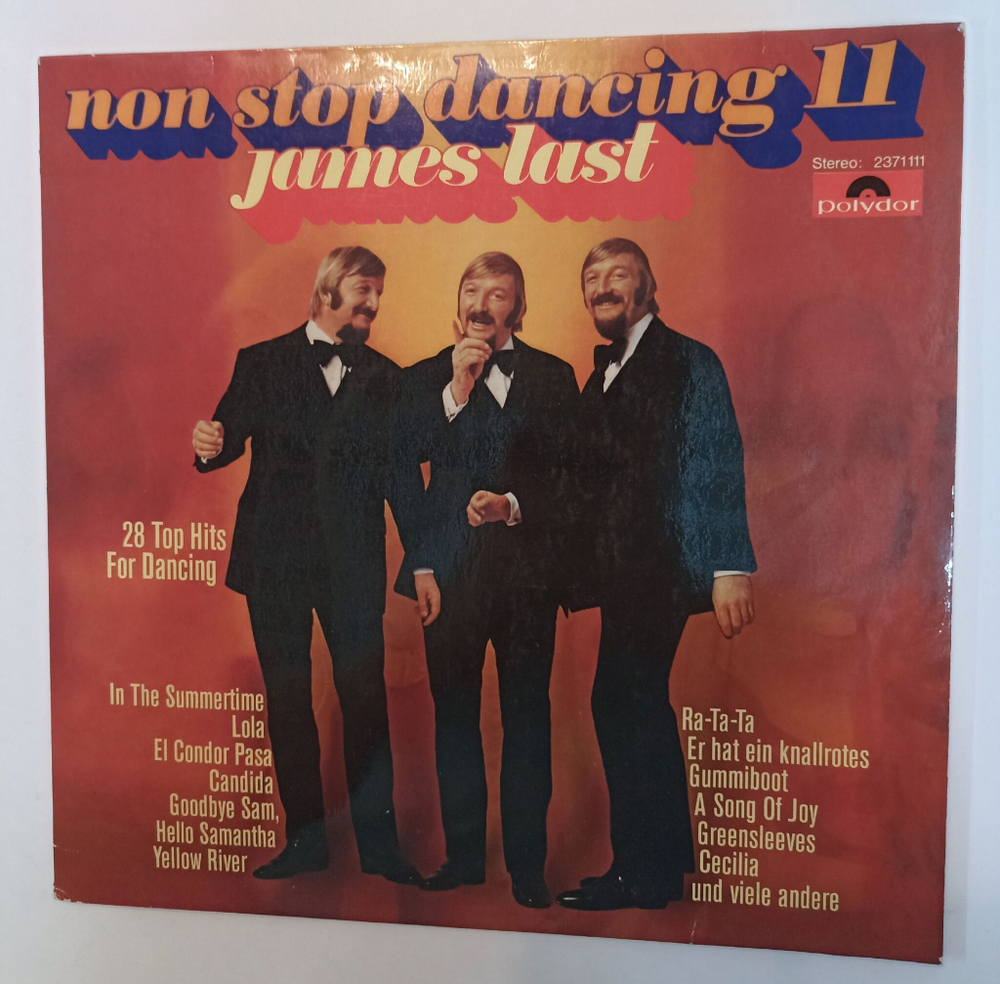 Винтажная виниловая пластинка LP James Last Non Stop Dancing 11 (Germany 1970)