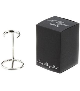 Подставка для помазка IL Ceppo, никелированная латунь, серебристый цвет