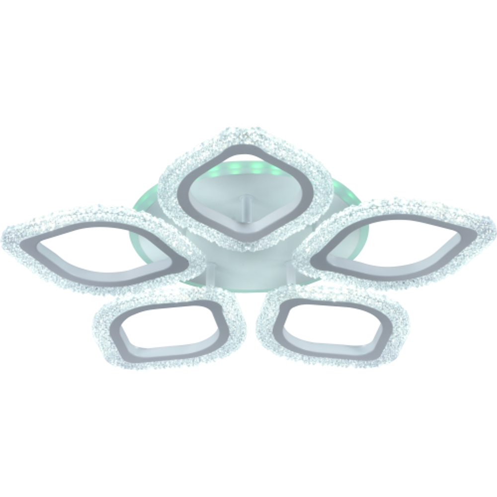 Светильник потолочный светодиодный Rivoli Dietlinde 6049-105 с пультом 70 Вт + 7 Вт 4000К-6000К LED модерн | Интерьерные светодиодные светильники