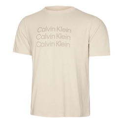 Мужское теннисное поло Calvin Klein T-Shirt Men - Beige