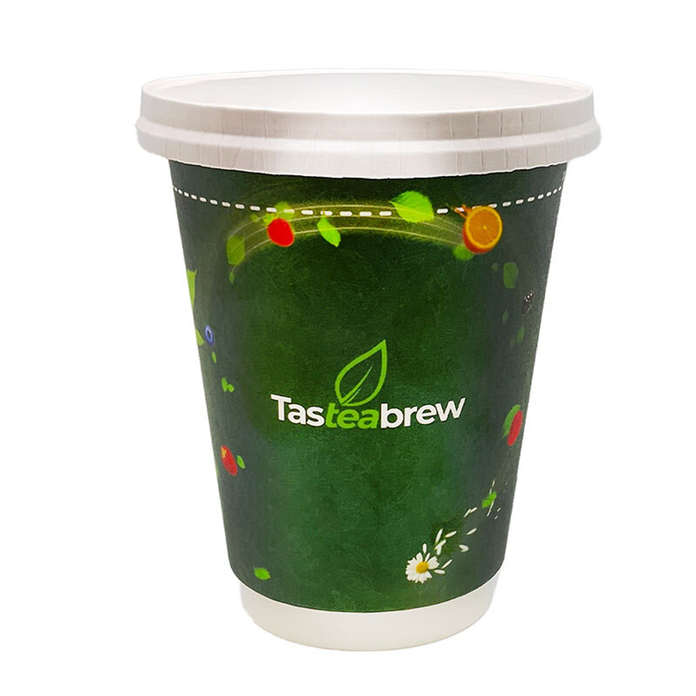 Крышка картонная ØD90мм белая (50/1000)