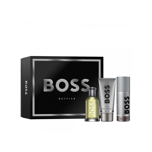 BOSS BOTTLED EDT SET 100 ML + S/G 150 ML + DEO 150 ML
