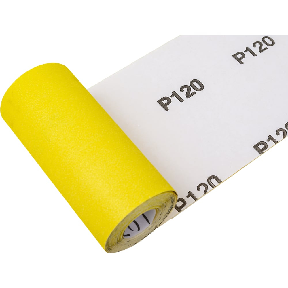 Рулон шлифовальный на бумажной основе 115мм х 5м Р120 Gigant GRS-101205