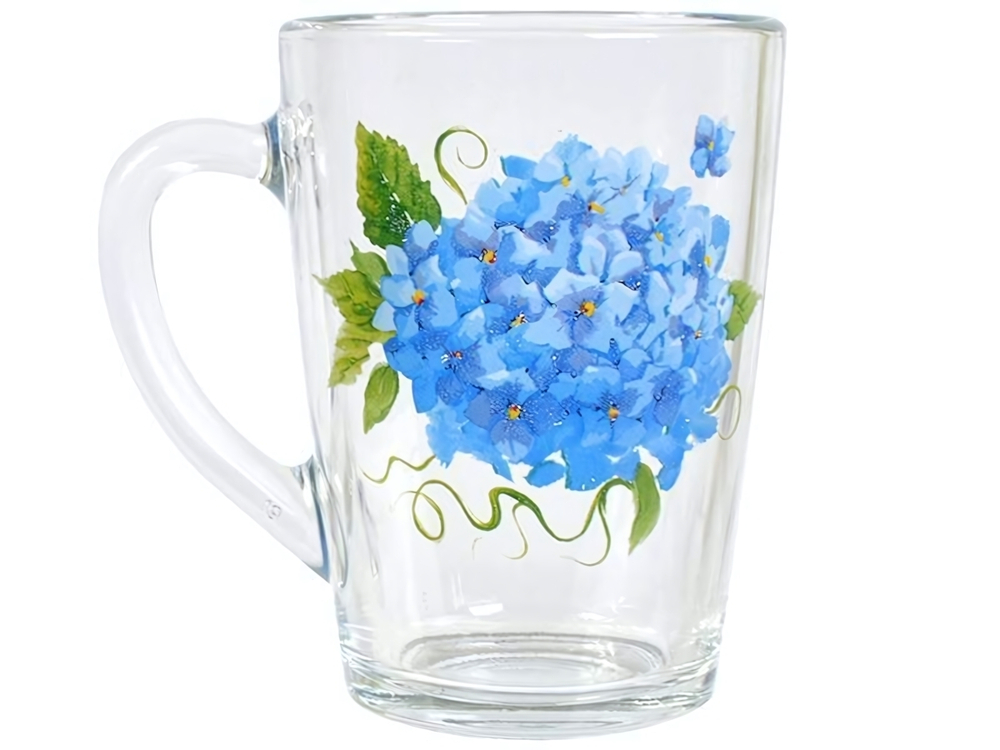 Кружка "Капучино" Гортензия 300мл