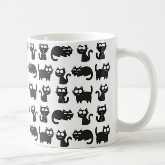 Кружка "Черные коты"