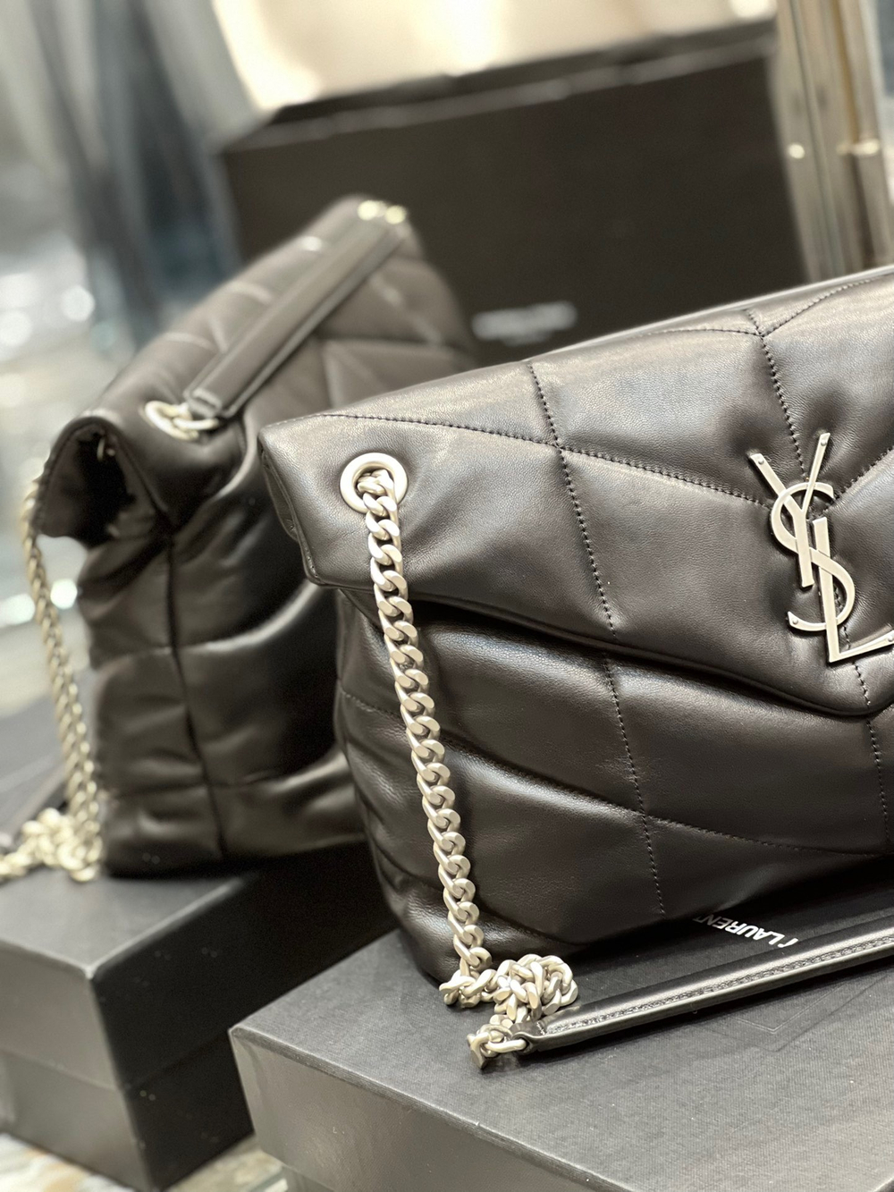 Saint Laurent Loulou Puffer Bag 35 cm
