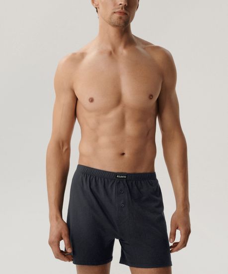 Трусы (2 шт) мужские семейные Atlantic 2BMB-003, графитовые