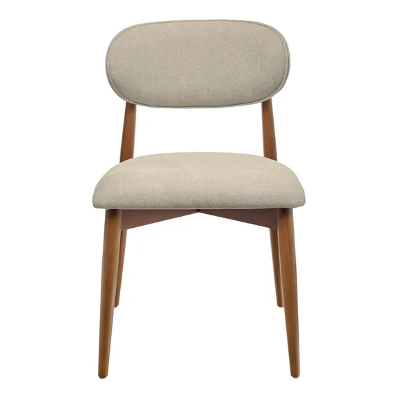 Стул Mod, орех, бежевое букле