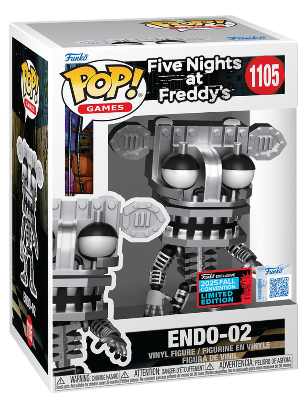 Фигурка Funko POP! Games FNAF Endo-02 NYCC25 (Exc) (1105) 87255