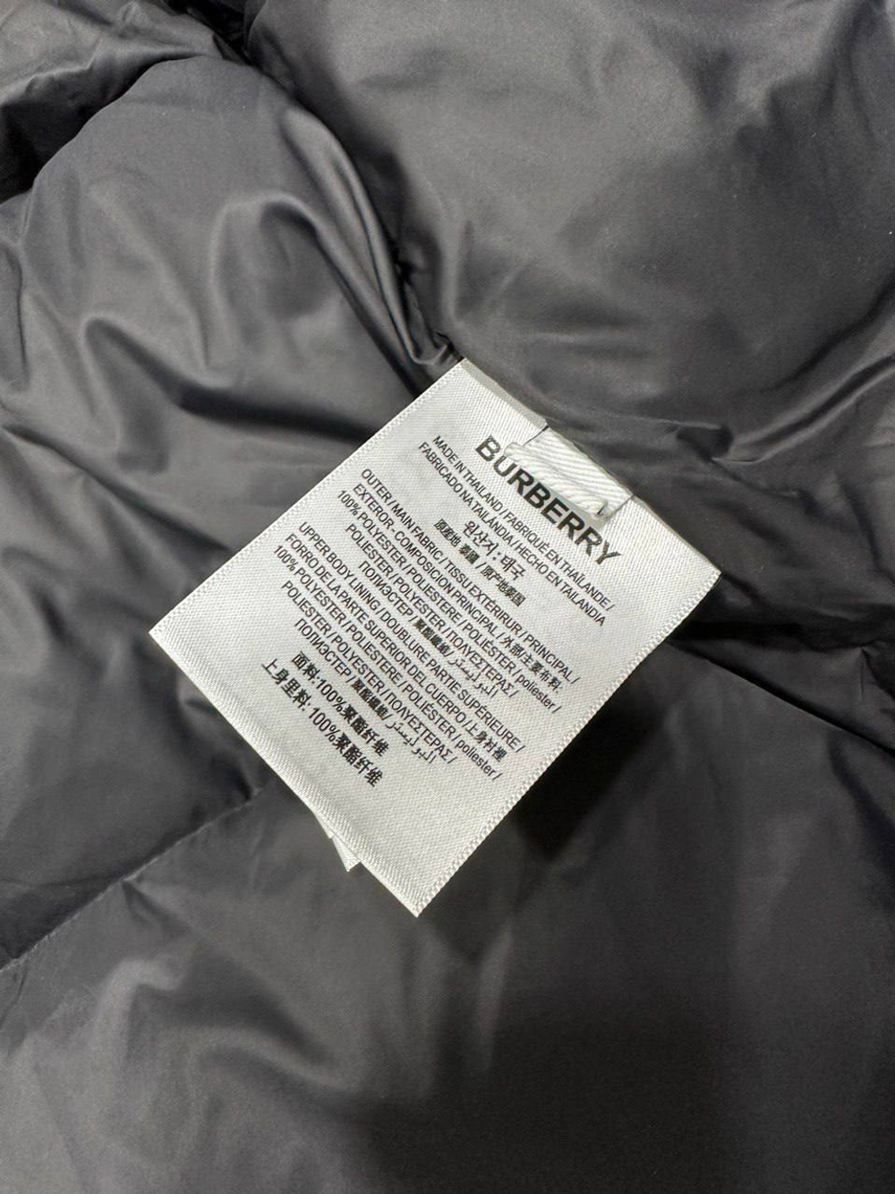 Пуховик Burberry