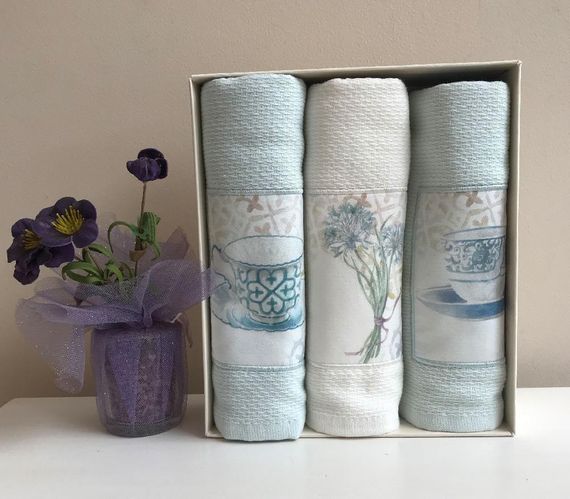 Набор салфеток VERONA  3пр по 40х60 TIVOLYO HOME Турция