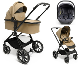 Коляска Agex Life 3 в 1 с автокреслом i-Team Grey ALB269 Beige (Бежевый)